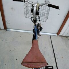 折りたたみ自転車　電動は壊れています　20インチ　近隣有料配達可能　折り畳み自転車の画像