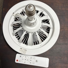 ファン付きライトの画像