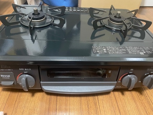 極美品　都市ガス用　ガスコンロ