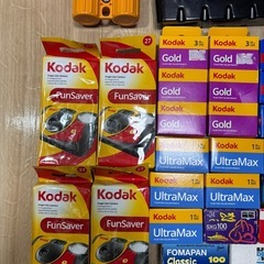 フィルムカメラ　フィルムセットの画像