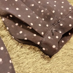 Vert Dense　ドット柄ブラウス　Mサイズの画像