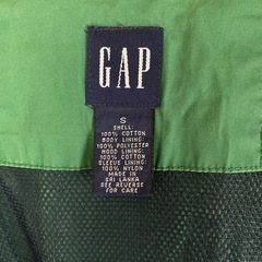 【T00010】GAP（ギャップ）コットンジャケット　S　90s　古着の画像