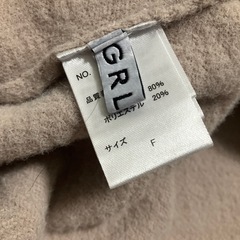 GRL ピンクグレー　ニットアンサンブルの画像