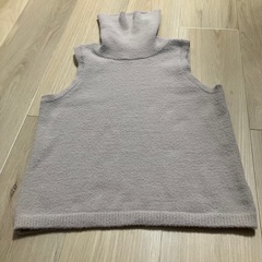 GRL ピンクグレー　ニットアンサンブルの画像