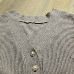 GRL ピンクグレー　ニットアンサンブルの画像