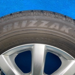 スタッドレスタイヤホイール　145/80R13 軽自動車用の画像
