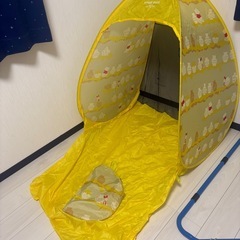 ロゴス　ディズニー　ポップアップテントの画像