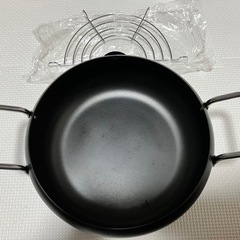 【ニトリ】網付き天ぷら鍋の画像