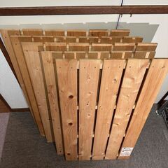 すのこ（桧）　５枚の画像