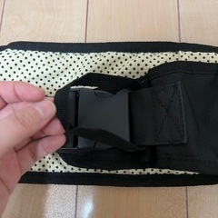 【美品】ヒップシート　スリング　抱っこ紐　ブラックの画像