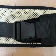 【美品】ヒップシート　スリング　抱っこ紐　ブラックの画像