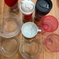 キティちゃん　ハローキティ  食器　水筒　コップ　まとめて　の画像