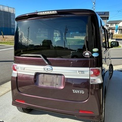 ダイハツ　タントカスタム　Ｘ　車検付き　52000キロの画像