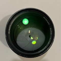 ⭐︎[難あり]Nikon F485mmレンズ/ゼラチンフィルター/レンズフードの画像