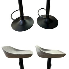 カウンターチェア×2の画像