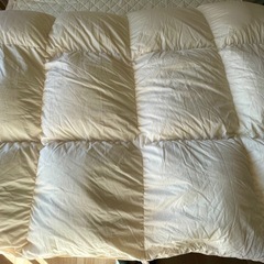 ホワイトダックダウン 羽毛掛け布団 190x210cm 日本製の画像