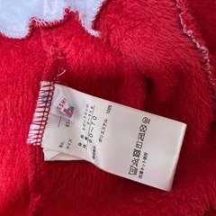 サンタ服帽子付き 60〜70の画像