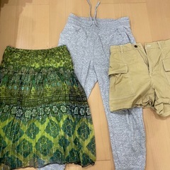 レディースパンツ、スカート7点セットの画像