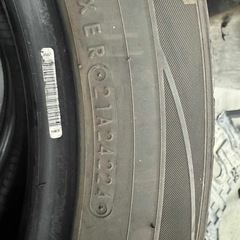 215/60r17 96H TOYO TIRES42週24年製ノーマルタイヤ2本の画像