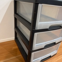 収納ケース　3段ケース　衣装ケース　収納の画像