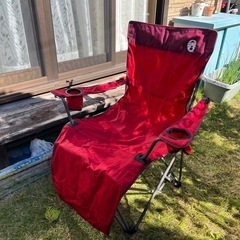 コールマン　
イージーリフトチェア　レッドの画像