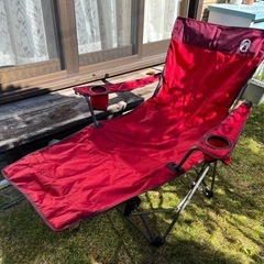 コールマン　
イージーリフトチェア　レッドの画像