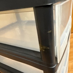 収納ケース　3段ケース　衣装ケース　収納の画像