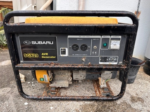 スバル　発電機　2900w