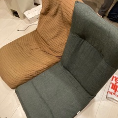 座椅子 2種類の画像