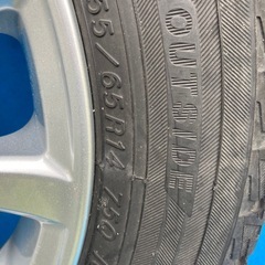 スタッドレスタイヤホイール　155/65R14の画像