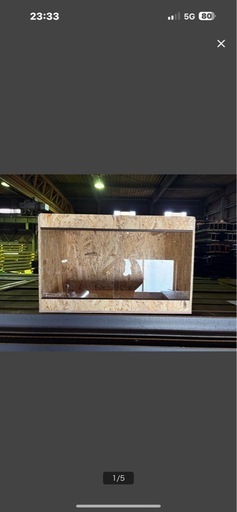 わさび様　爬虫類ケージ 804040天板金網天板穴コーキング