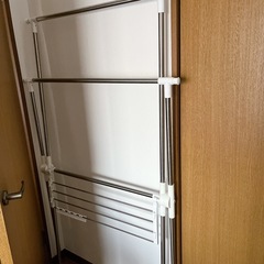 物干し竿　室内干し　洗濯の画像