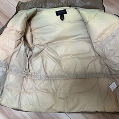 ⭐️早い者勝ち⭐️レア❗️ジムフレックス　ベージュ フード付きダウンジャケットの画像