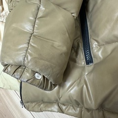 ⭐️早い者勝ち⭐️レア❗️ジムフレックス　ベージュ フード付きダウンジャケットの画像