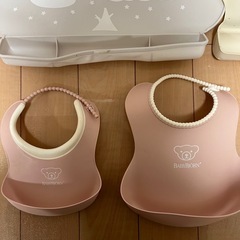 【離乳食セット】お食事エプロン　お食事マット　　の画像