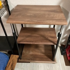 キャスター付き プリンター台 プリンターワゴン ワゴン 棚の画像