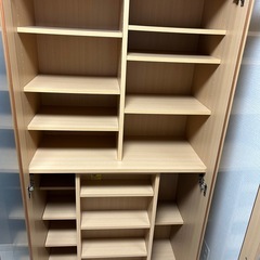 ニトリ本棚　組立済【引取限定】　の画像