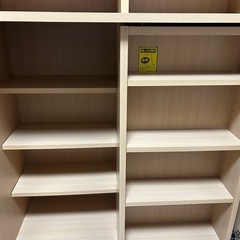 ニトリ本棚　組立済【引取限定】　の画像