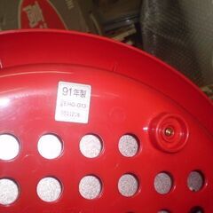 象印ホットプレート やきやき　EHG-G13　レッド　1991年製の画像