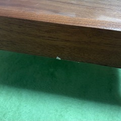 120cm木目テーブルの画像