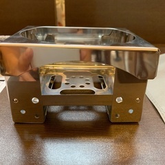 ハンドサイズグリル　固形燃料用五徳　キャンプの画像