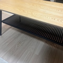 ダイニングローテーブル　山善 　の画像