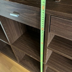 【無料】DIYリメイクにもおすすめ！木目調大型ラック✨の画像