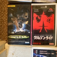 スターウォーズ他映画VHSビデオテープ中古の画像