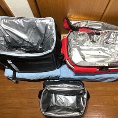 【郵送不可】保温／保冷バッグ・バスケット・デリバリーバッグ　未使用品の画像