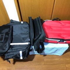 【郵送不可】保温／保冷バッグ・バスケット・デリバリーバッグ　未使用品の画像