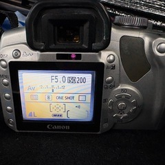 一眼レフ Canon EOS kiss digital X レンズ付きの画像