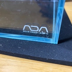 【受け渡し決定】※蓋・マット・バックスクリーン・扇風機・エアーポンプ付 ADA 45㎝水槽(W45×D27×H30)の画像