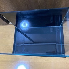 【受け渡し決定】※蓋・マット・バックスクリーン・扇風機・エアーポンプ付 ADA 45㎝水槽(W45×D27×H30)の画像