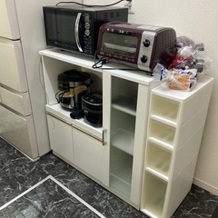 (売れました)レンジ台の画像